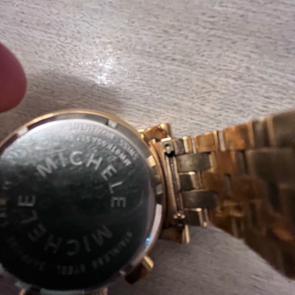 Beautiful slightkt worned Michelle Watch ! Minor scraches. - Picture 2 of 3